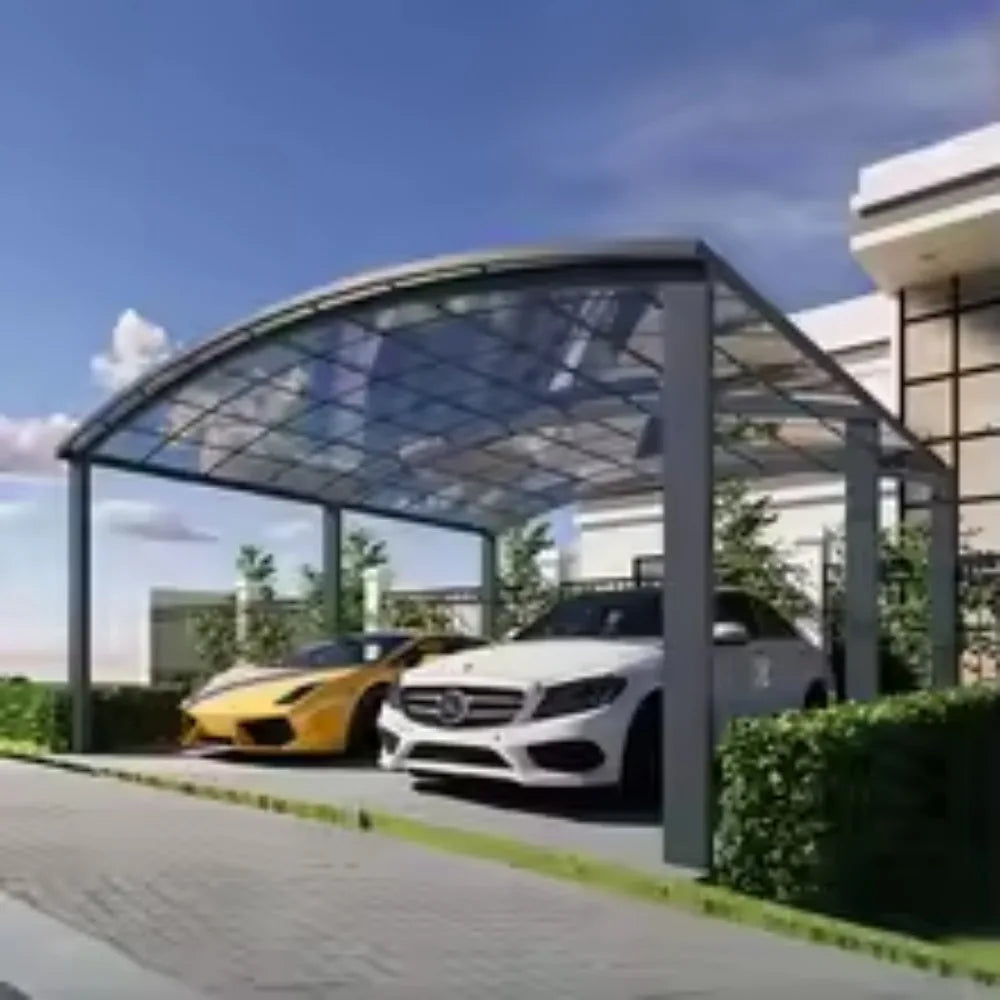 Home Villa Gazebos Garden Outdoor Canopy Tent Modern Custom Parking Shed Sunshade Awning Patio Pergola Aluminum Alloy Carport