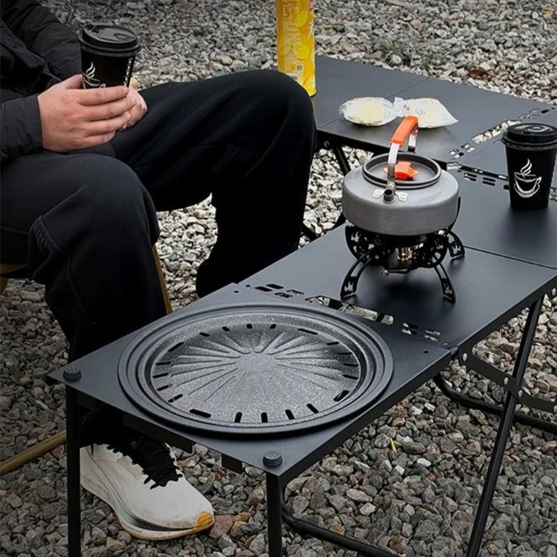 Outdoor Multifunctional IGT Tactical Table Portable Folding Table Can Be Raised And Lowered Picnic Table
