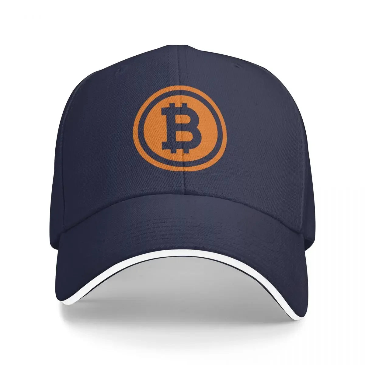 Baseball Cap Men Bitcoin Logo Fashion Caps Hats for Logo Asquette Homme Dad Hat for Men Trucker Cap