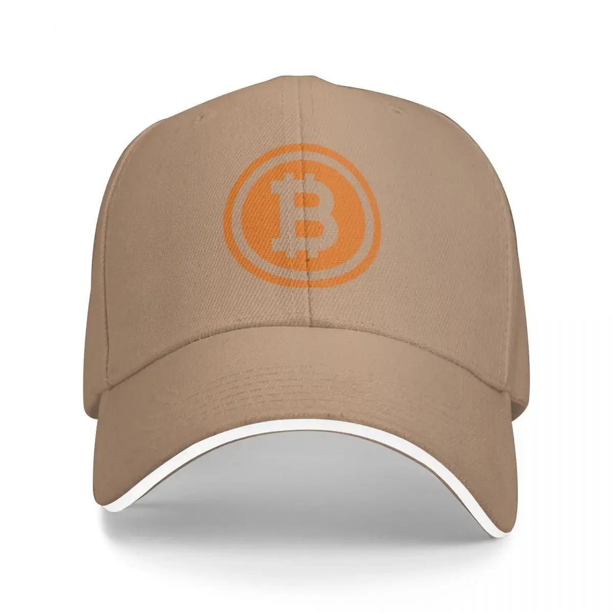 Baseball Cap Men Bitcoin Logo Fashion Caps Hats for Logo Asquette Homme Dad Hat for Men Trucker Cap