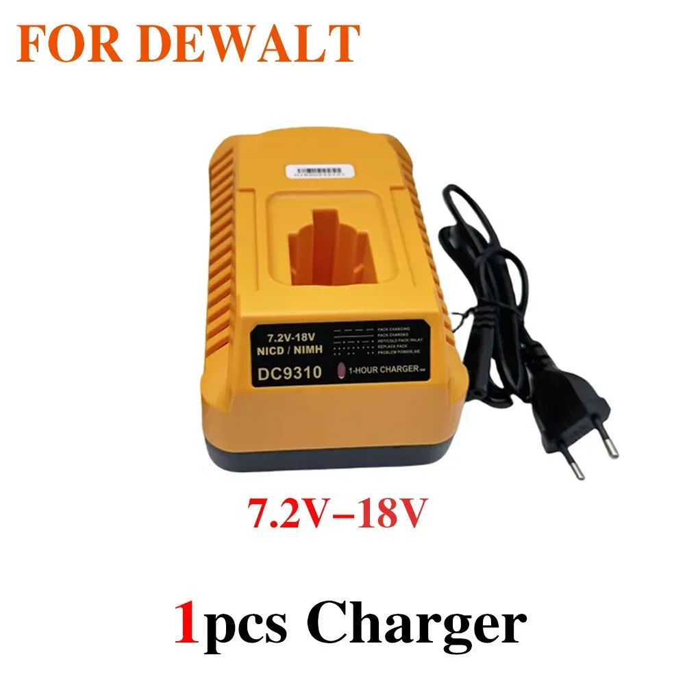 18V 9.8Ah Replacement Battery for Dewalt DC9096 DE 9503 DW 9095 9096 9098 XRP Cordless Drill Tools Screwdriver Batteries