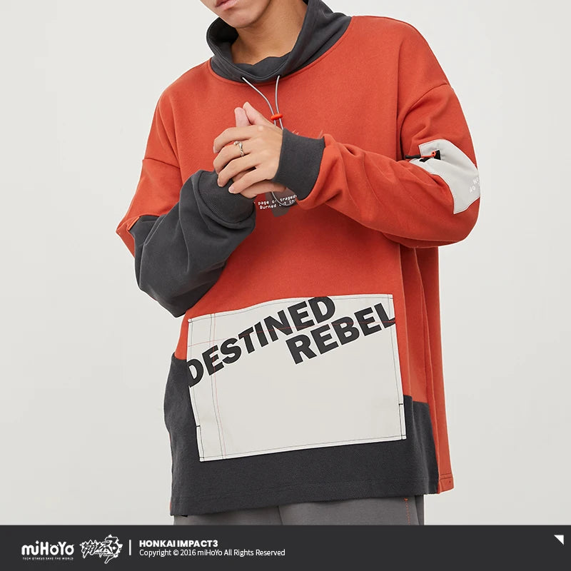 MiHoYo Official Honkai Impact 3 Cosplay Kiana Herrscher of Flamescion Coat Couple Hoodies Unisex Sweatshirt Fashion Gift Top