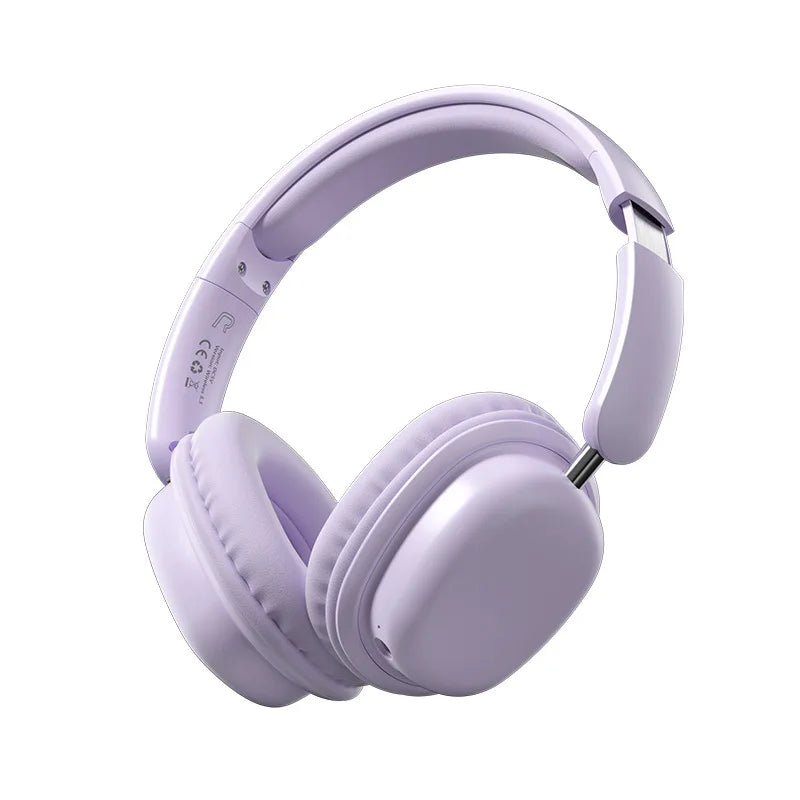 Wireless Headset Bluetooth Over Ear Gaming Headphone Large Battery Capacity Brand Audio Headset With Microphone