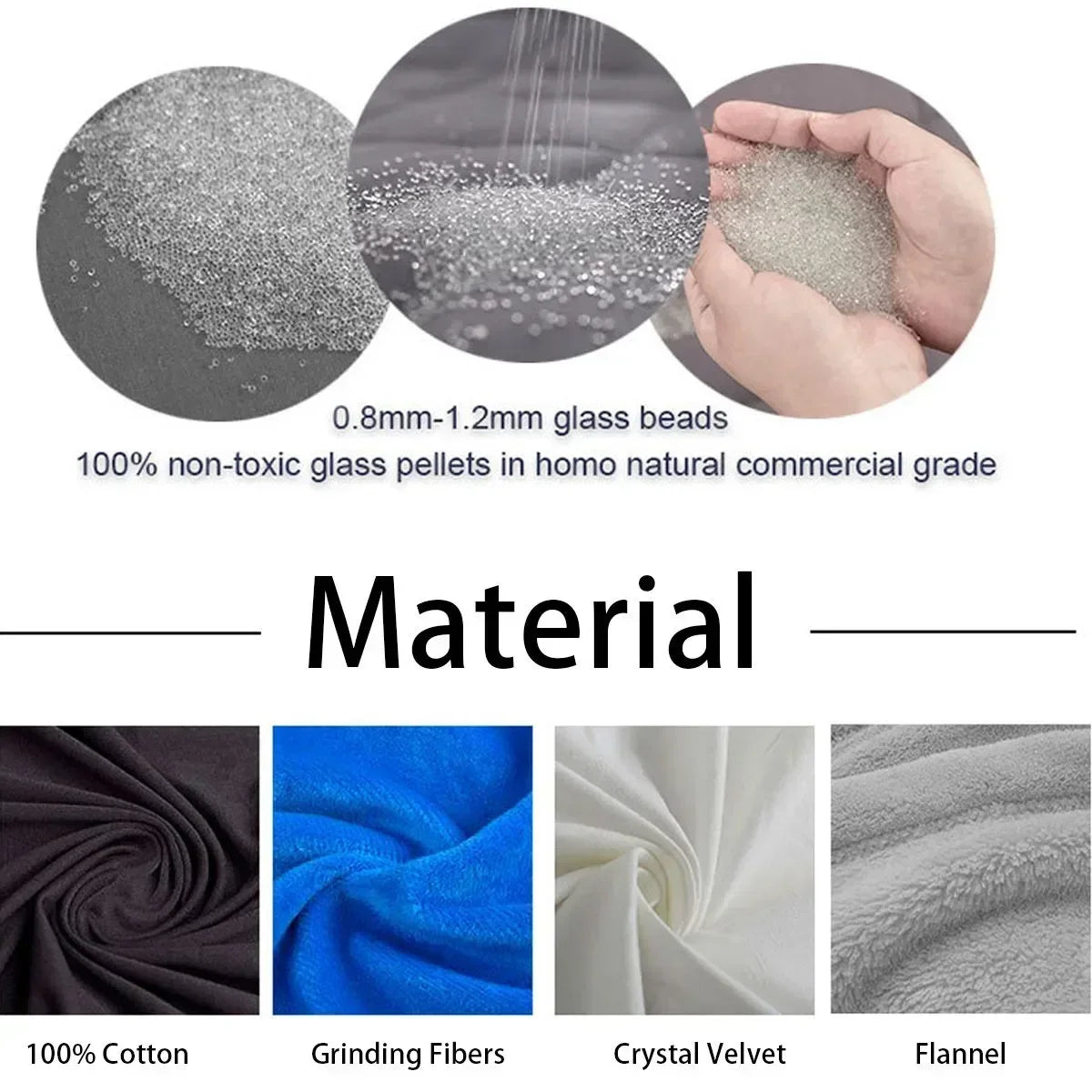 6 Size Weighted Blanket Heavy Throw Blanket Bed for Adult Blankets Decompression Sleep Aid Pressure Sleeping Blanket