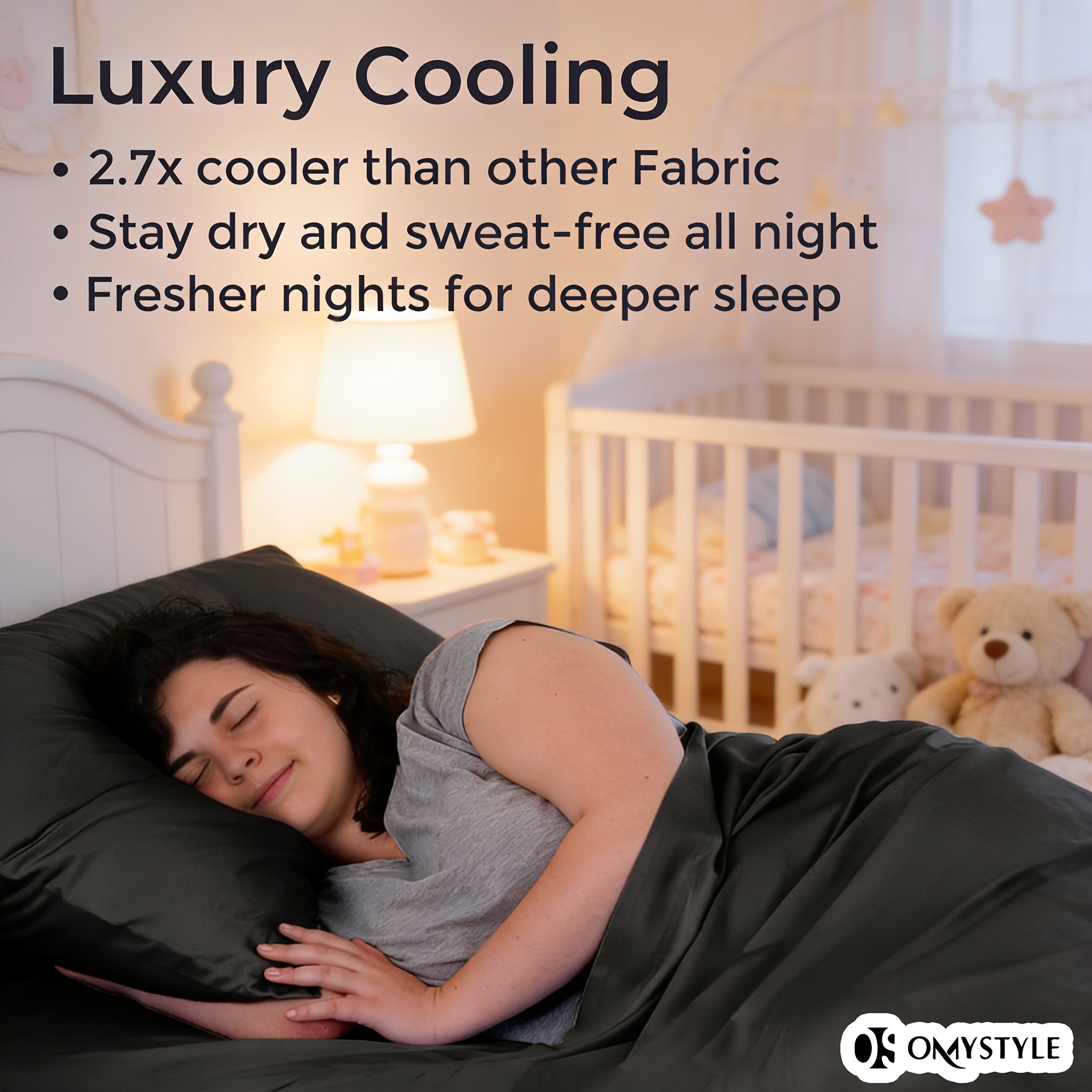4pcs/6pcs Bamboo Cooling Children Bedding - Breathable And Comfortable - Fit for Hot Sleepers And Sweats, Pillowcases, Flat Sheet And Fitted Sheet - A Perfect Gift