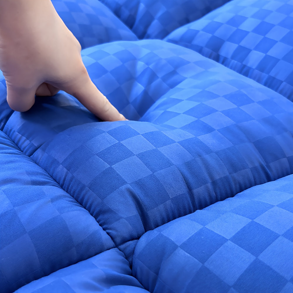 Extra-Thick Mattress Cover with Cushioning Topper - Spill-Proof & Stain-Resistant Bed Suitable for Bedrooms, Student Dorms,, - Machine Washable Breathable Cover Fits All Bed Sizes (No)