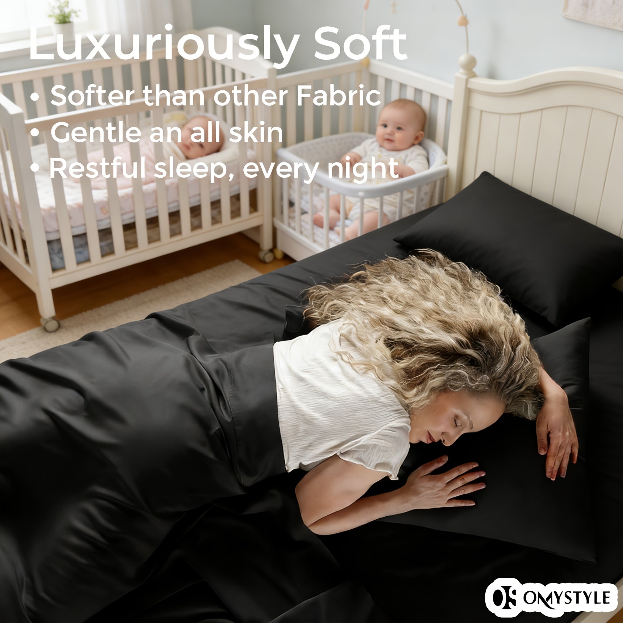 4pcs/6pcs Bamboo Cooling Children Bedding - Breathable And Comfortable - Fit for Hot Sleepers And Sweats, Pillowcases, Flat Sheet And Fitted Sheet - A Perfect Gift